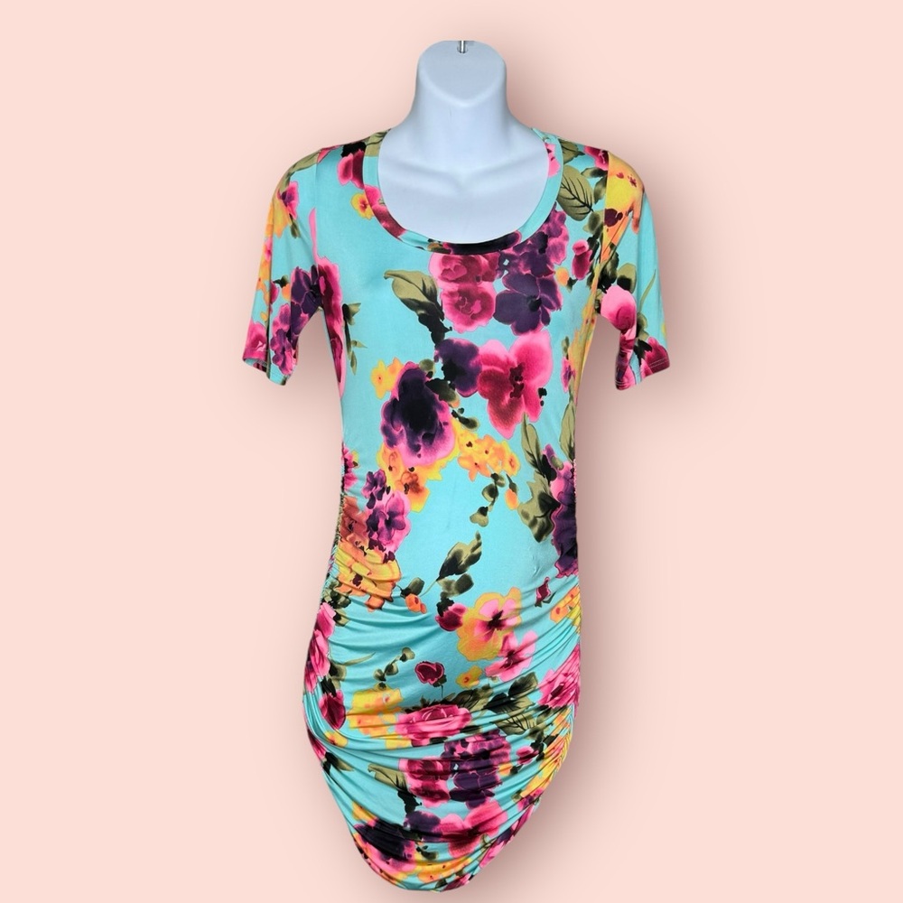MY BUMP FLORAL DRESS